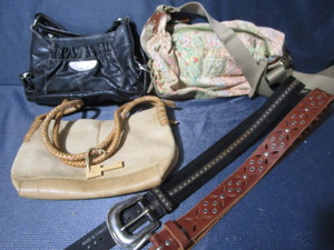 Ladies Purses & Belts