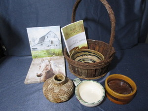 Basket Pottery, Book, Prints