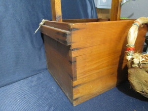Wooden Tote, Basket