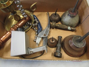 Oil Cans, Brass Nozzles