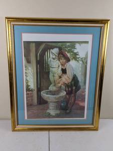 lot 77 image: Vintage Framed Art by Alan Murray