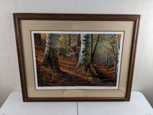 lot 72 image: Vintage Framed Art by Terry Redlin 610960