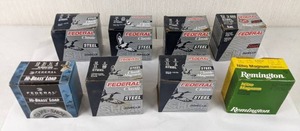 lot 96 image: Collection of 8 Boxes of 12 Gauge Ammunition