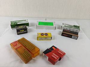 lot 63 image: Boxes of Smith & Wesson, PMC Bronze, Remington, Speer Gold Dot Ammunition