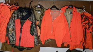 lot 102 image: Hunting Gear Mountn Prairie, Fruit of the Loom, Monterey Club, HFC, & More