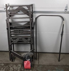 lot 21 image: Warren and Sweat Climbing Tree Stand for Hunting and Bird Watching