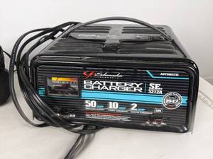 lot 16 image: Set of 2 Schumacher Battery Chargers and 2 Air Compressors