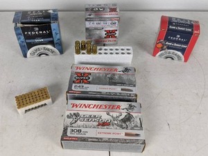 lot 126 image: Hunting Ammunition Winchester and Federal
