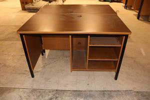 2 Tall Computer Workstations