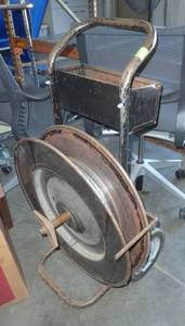 Metal banding cart