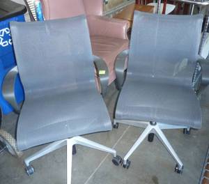 Two Nice Mesh office chairs great condition