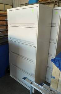 5 drawer lateral file cabinet