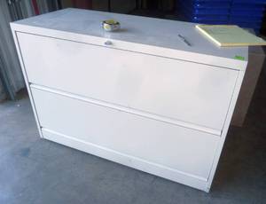 2 drawer lateral file cabinet