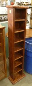 Wood CD cabinet