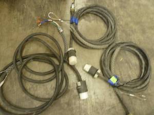 Three 16 ft long drop cords