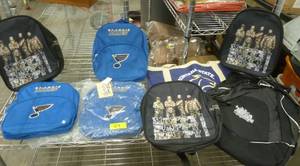 Lot of new backpacks