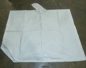 25 white rain ponchos One size fits all