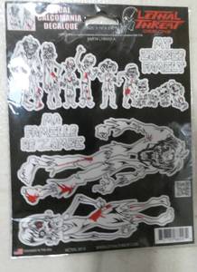 Lot of 20 Zombie family decals