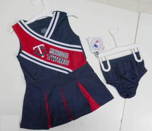 THREE Minnesota Twins dresses sizes 2T-3T-4T