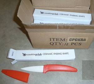 8 Ceramic paring knives