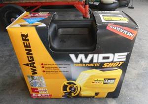 Wagner WIDE Power Painter Shot  - New in box