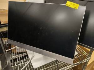 HP 21 inch monitor with sound bar on bottom - working