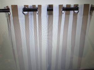 Jordan 84 Striped Outdoor Curtain ...