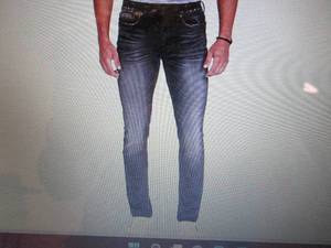 Buffalo David Bitton Mens Ash Slim...
