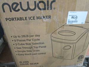 NewAir Portable Ice Maker - Silver ...