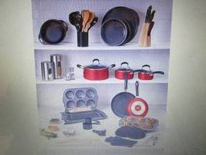 72-Pc. Kitchen in a Box open box Re...