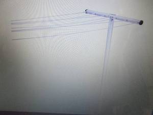 Honey-Can-Do Outdoor Drying Pole wi...