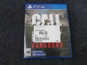 PS4 Call of Duty Vanguard open box...