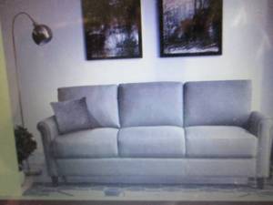 Handy Living Round Arm Sofa open bo...