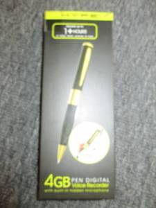 lot 12 image: hype 4gb pen digital voice recorder...