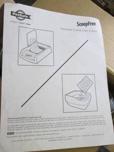 lot 70 image: pet safe scoop free premium crystal...