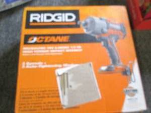 lot 84 image: rigid octane brushless 18 volt 6-mo...