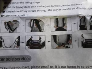 lot 105 image: 5 bags of lifting straps and gloves...