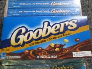 lot 108 image: 153.5 oz goobers milk chocolate dr...