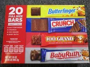 lot 118 image: box of 20 full size 100 grand, baby...