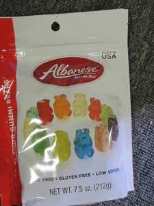 lot 124 image: 67.5oz bags of albanese 12 flavor ...