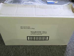 lot 135 image: majestic tea 6lbs ...