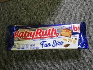 lot 143 image: 153.9oz packs of baby ruth funsize...