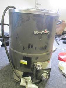 lot 178 image: charbroil big easy fryer untested ...