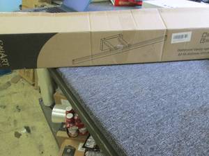 lot 195 image: bathroom vanity light silver ...