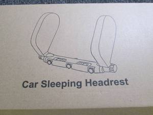 lot 205 image: car sleeping headrest ...