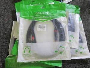 lot 216 image: 7 new high quality digital cables ...