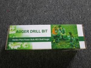lot 242 image: new auger drill bit for planting fl...