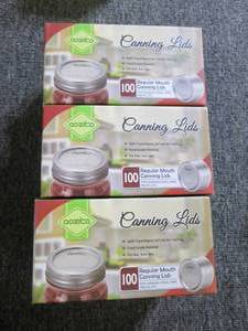 lot 284 image: 7 packages of 100 regular mouth can...
