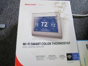 lot 476 image: honeywell home wi-fi smart color th...