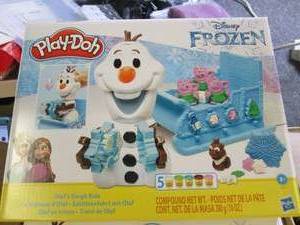 lot 294 image: 2 cases of 3 disney frozen playdoh ...